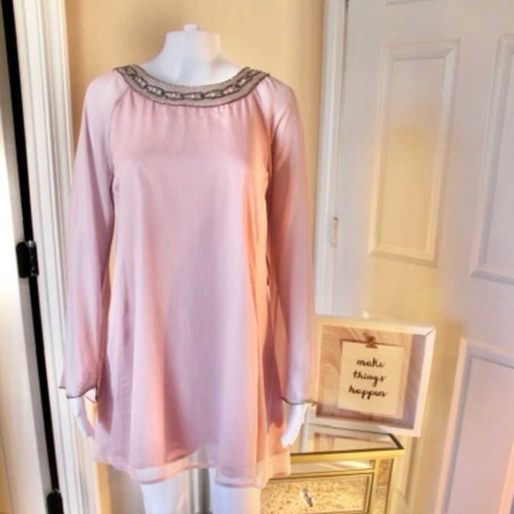 Brand: Altar’d state. Blush color dress. Size S.